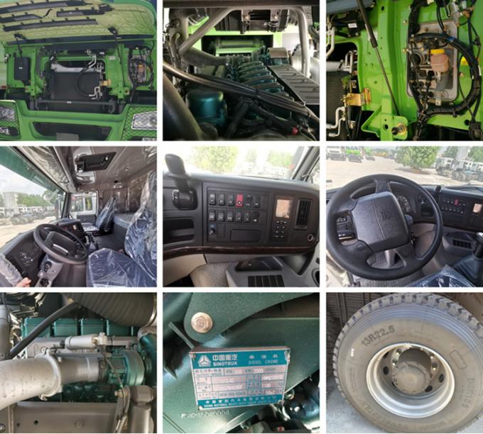 Sinotruk HOWO 8× 4 Dumper Truck Tipper Truck with 50t Load Capacity Front Lifting Dump Truck for Heavy Load