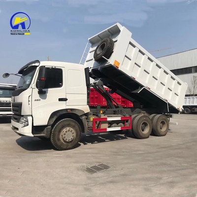HW76 キャビ Sinotruk HOWO トンパートラック 6*4 道路建設プロジェクト用のダンプ 30t