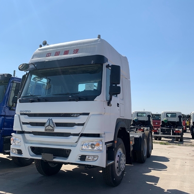 馬力 351-450hp ECE認定 シノトラック HOWO 6X4 トラクター トラック トレーラー輸送
