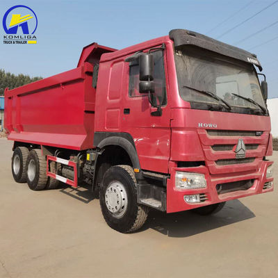 中古のシノトルク HOWO 375HP 6X4 U形のターパーダンプトラック47.D1242
