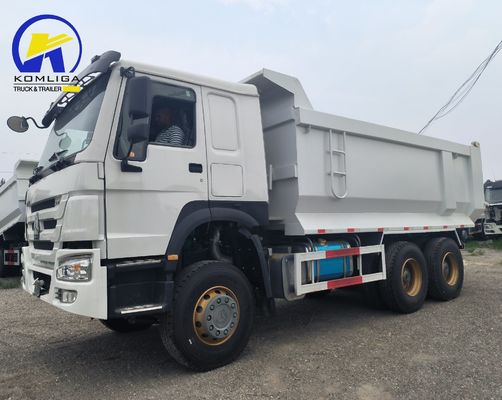 前軸 9tons 負荷容量 30t 6X4 Sinotruk HOWO と使用のためのティッパートラック