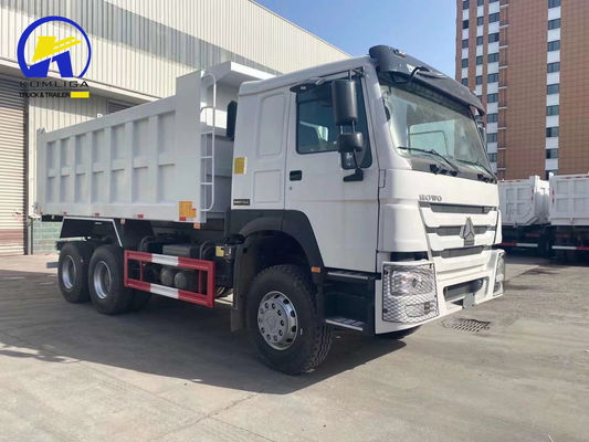 中古シノトラックHOWO 6X4 10ホイール 371HP/375HPナイジェリアの道路プロジェクトのためのティッパーダンプトラック