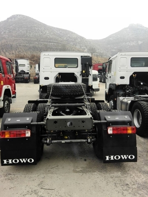 半径タイヤ設計 371HP 中古 シノトルク HOWO 6*4 トラクター トラック 9 トンの前軸