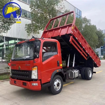 4×2 6ホイール Sinotruk HOWO 20cbm バケツ寸法付きミニダンプトラック