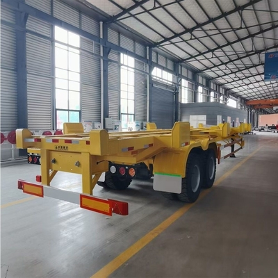 30t 負荷容量 3軸 2軸 20FT 40FT コンテナ 適正な場合は使用された骨格トレーラー