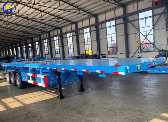 良い状態 3軸 40FT 48FT フラットベッド トレーラー