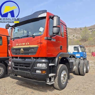10ホイール 6X4 380HP 400HP 430プライムモータートレーラー 配送用のヘッドトラクタートラック
