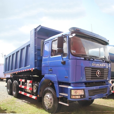 420HP 重荷ダンパー シャックマン F2000 6X4 ユーロ2 ダンパー トラック 1200r20 ラジアルタイヤ