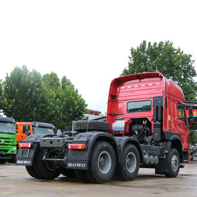 ディーゼルシノトラック HOWO 371HP 375HP ヘッド トラクター 6X4 フロントアクセル9トンの重トラック