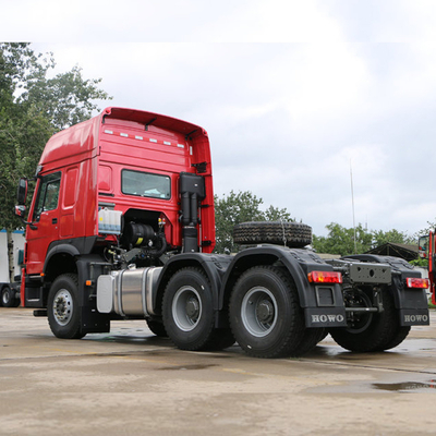 ディーゼルシノトラック HOWO 371HP 375HP ヘッド トラクター 6X4 フロントアクセル9トンの重トラック