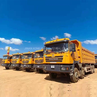 25-30トンの容量 カミンス エンジン Shacman F3000 8X4 重作業用のティッパートラック