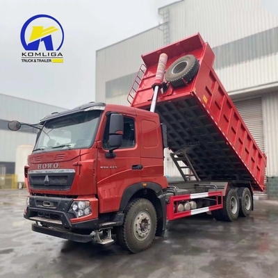 16立方メートルのシノトルクHOWO 6×4駆動ホイールを持つダンプトラック