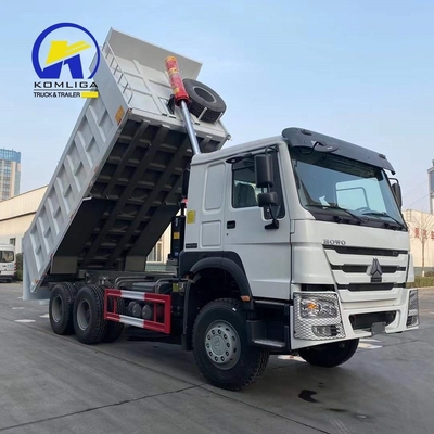 16立方メートルのシノトルクHOWO 6×4駆動ホイールを持つダンプトラック