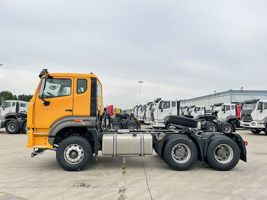 ユーロ4排出量と技術用スペアパーツのサポート付きの2019年中古HOWO トラクタートラック