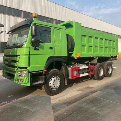 タイヤ認証 ISO 6X4 380HP 20 キュービックメートル Sinotruck HOWO ドンフェン用のダンプトラック