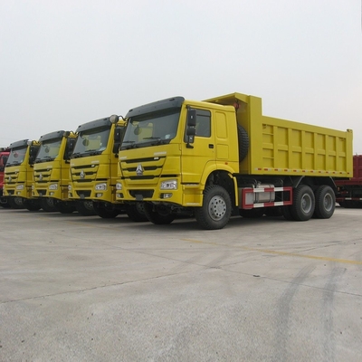 6X4 10 タイヤ サンドティッパー HOWO ディーゼルエンジンと負荷容量21-30tのダンパートラック