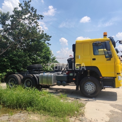 HOWO 371HP 6X4 10ホイール ユーロ 2 シノトラック 軽頭 トレーラー トラクター アフリカ用