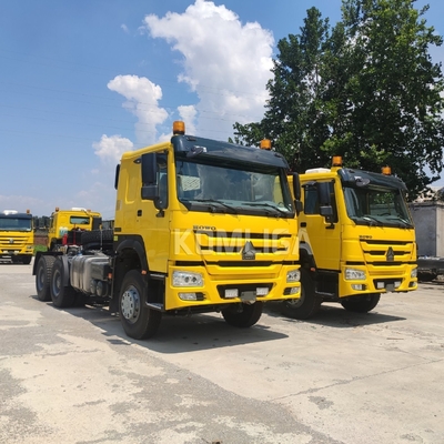 6.5 速度比 シノトラック HOWO 6X4 371HP 375HP D12.42-20 エンジン付き農用トラック