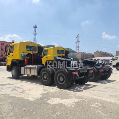 6.5 速度比 シノトラック HOWO 6X4 371HP 375HP D12.42-20 エンジン付き農用トラック