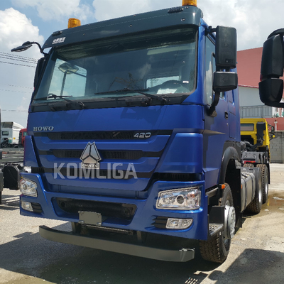 ラジアルタイヤ設計とHw19710ギアボックス シノトラック 6X4 HOWO コンテナトラックヘッド トラクター用