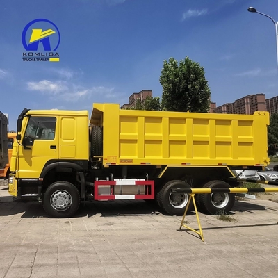シノトラック 6X4 重荷 ターパー ダンパー トラック 中古 ダンパー トラック HOWO トラック 375HP 371HP