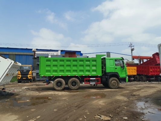 2017年 状態良好 6X4 シノトラック HOWO アフリカ市場用古用ダンプトラック 座席 ≤5