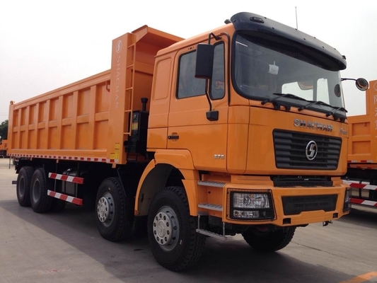 2セット 12ホイール Shacman 8X4 ダンプトラック 40トンのバケツサイズ 5600X2300X1500 20cbm