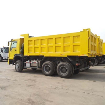 Sinotruk HOWO 371HP 20トンのダンプトラック 20cbm バケツサイズ 5600X2300X1500 青