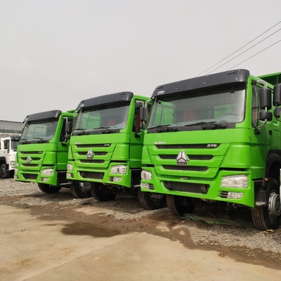 パーソナライズされた使用品 371 380 420HP Sinotruk 12ホイールダンプトラック 重荷用アプリケーション