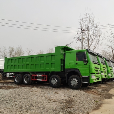 パーソナライズされた使用品 371 380 420HP Sinotruk 12ホイールダンプトラック 重荷用アプリケーション