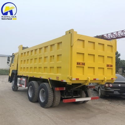 製造地 ジナン 25トンの 6X4 重荷 排放基準のユーロ2のエンドダンプトラック