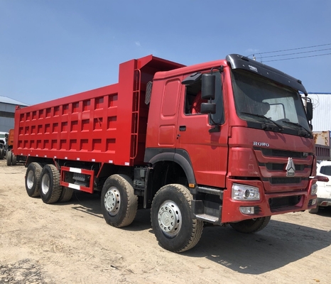 420HP Sinotruk 12ホイール 8X4 HOWO ティッパートラック 50トン 40トン 8500*2500*3400mm