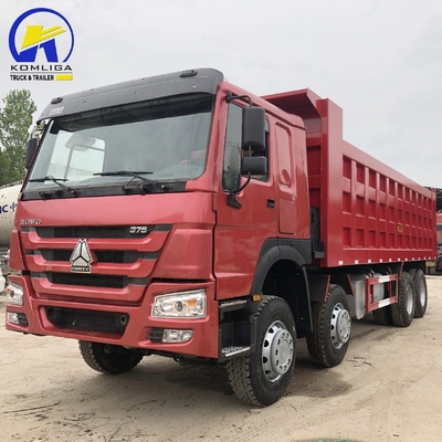 420HP Sinotruk 12ホイール 8X4 HOWO ティッパートラック 50トン 40トン 8500*2500*3400mm