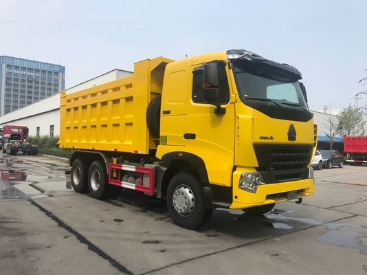 ラジアルタイヤ設計 420HP 371HP シノトラク HOWO A7 ティッパートラック 6X4 ユーロ2 排放基準