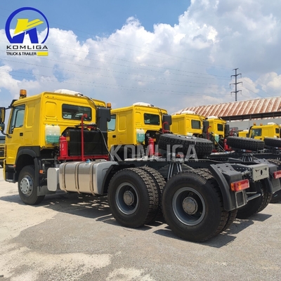 Zz4257s3241W 中古 シノトラック HOWO 6X4 336HP 371HP 375HP 1台搭載の重型トラクターヘッドトラック