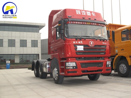 快速12jsd200tギアボックス 容器輸送用のシャックマンF3000 6X4 トラクタートラック