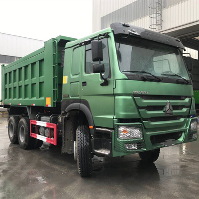 6X4 HOWO Sinotruk 371 ダンパートラック Zf8118ステアリングシステムとISO認証