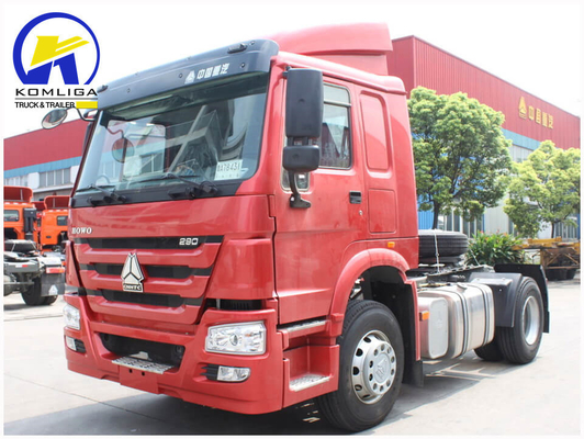 中古 シノトラック HOWO 4X2 6 輪 軽量 トラクター ヘッド トラック 16 トン 後部軸