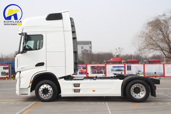 中古 Shacman 4X2 6タイル 半トレーラー トラクター トラック