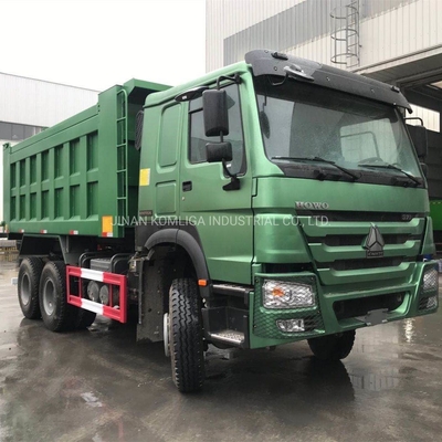 ダンプトラック Sinotruk HOWO 336HP Euro 2 フロントリフティングスタイル マニュアルトランスミッション