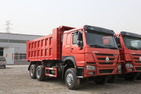 中古 HOWOダンプトラック 6X4 336HP マニュアルトランスミッション