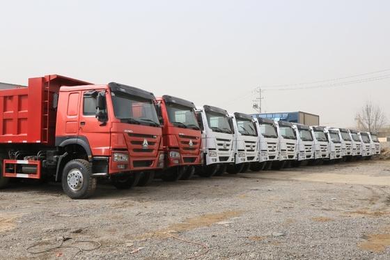 中古 HOWOダンプトラック 6X4 336HP マニュアルトランスミッション