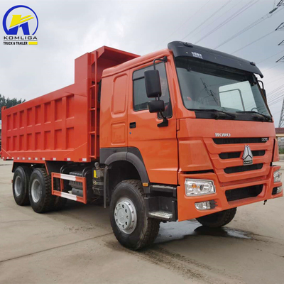 中古 HOWOダンプトラック 6X4 336HP マニュアルトランスミッション