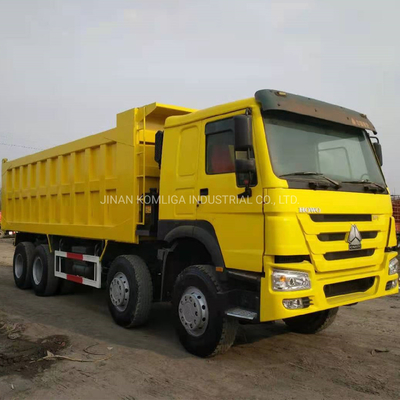 シノ トラック 12ホイラー Rhd LHD 50tons 中古 8X4 中古 HOWO ティッパー ダンプ トラック