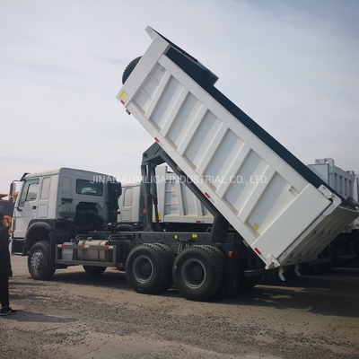 30tons 40tons 6*4 空調のフロントアクセル付きダンプトラック 9tons 負荷容量 上級