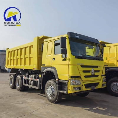 25-30t 容量 6X4 10 輪 Sinotruk HOWO DOT 認定のティッパートラック