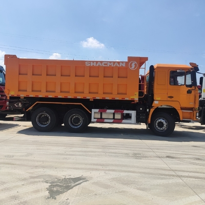 中古のシャックマン 6X4 10 タイヤ 20トン 30トンのダンパー トラック アフリカ 8500*2500*3400mm
