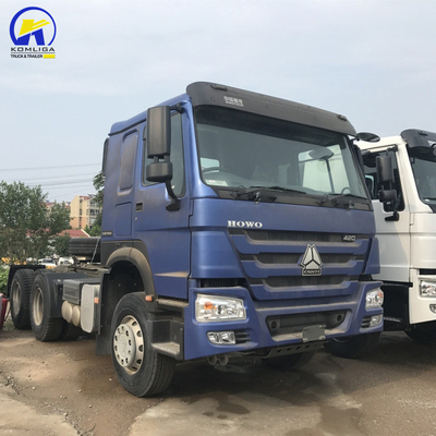 Sinotruk HOWO 6X4 420HP 10ホイールプライムモーター トラクター トラクターヘッド マニュアルトランスミッション