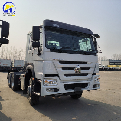 Zz4257s3241W 6X4 420 HP ディーゼルエンジン HOWO トラクター トレーラー トラックヘッド 性能