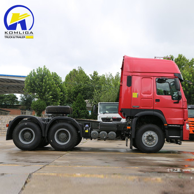 アフリカ ユーロ2 エミッション シノトラック HOWO 6X4 10 ホイラー トラクター トラック 手動トランスミッション